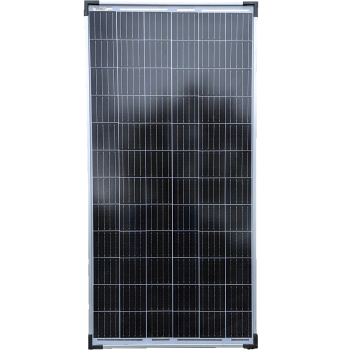 100W Solarmodul monokristallin für 12V & 24V (1025 x 505 x 35 mm)