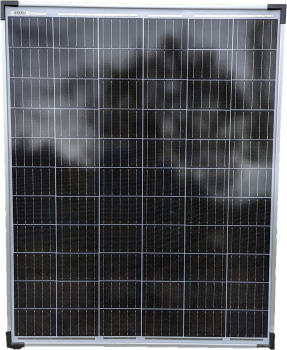100W Solarmodul monokristallin für 12V & 24V (840 x 670 x 35mm)